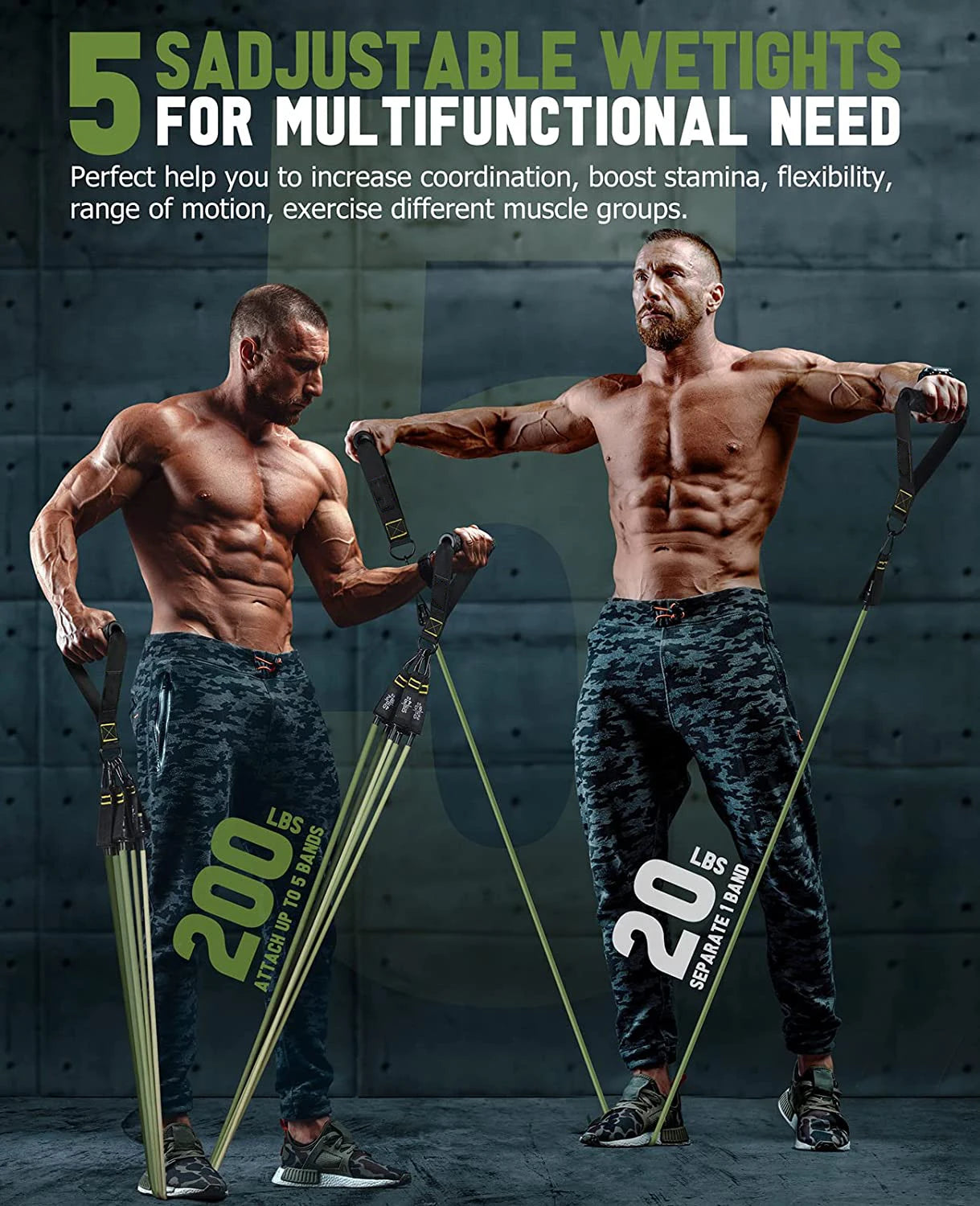 Resistance Band Workout Set
